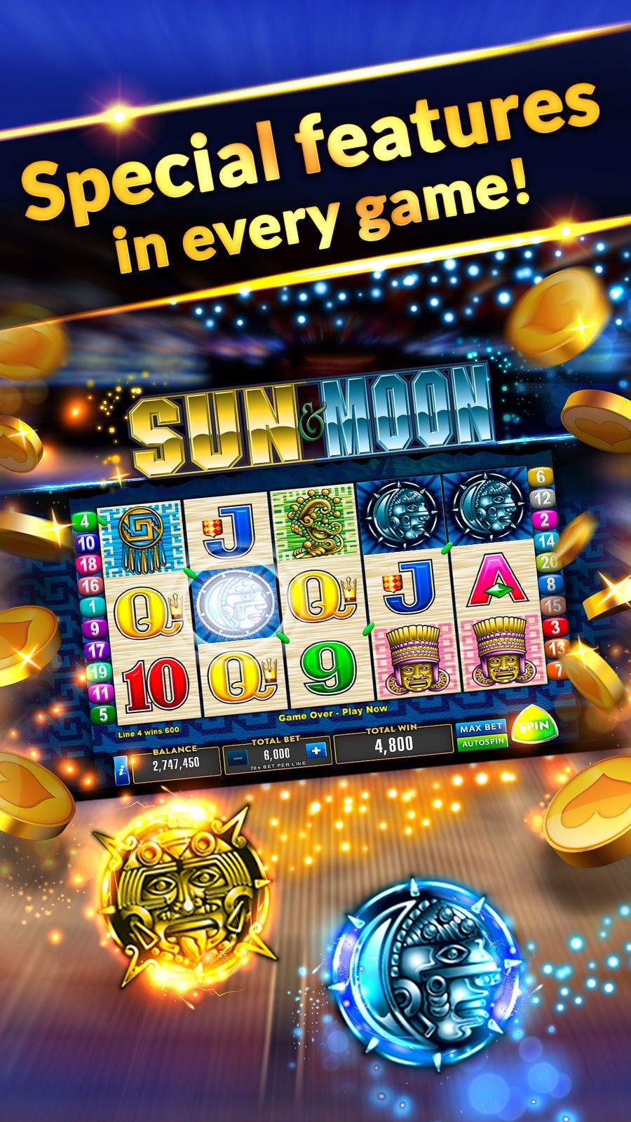 Treasure Spins Casino game