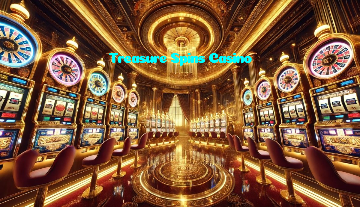 Treasure Spins Casino casino presented on mobile device in Pakistan with slots and live games