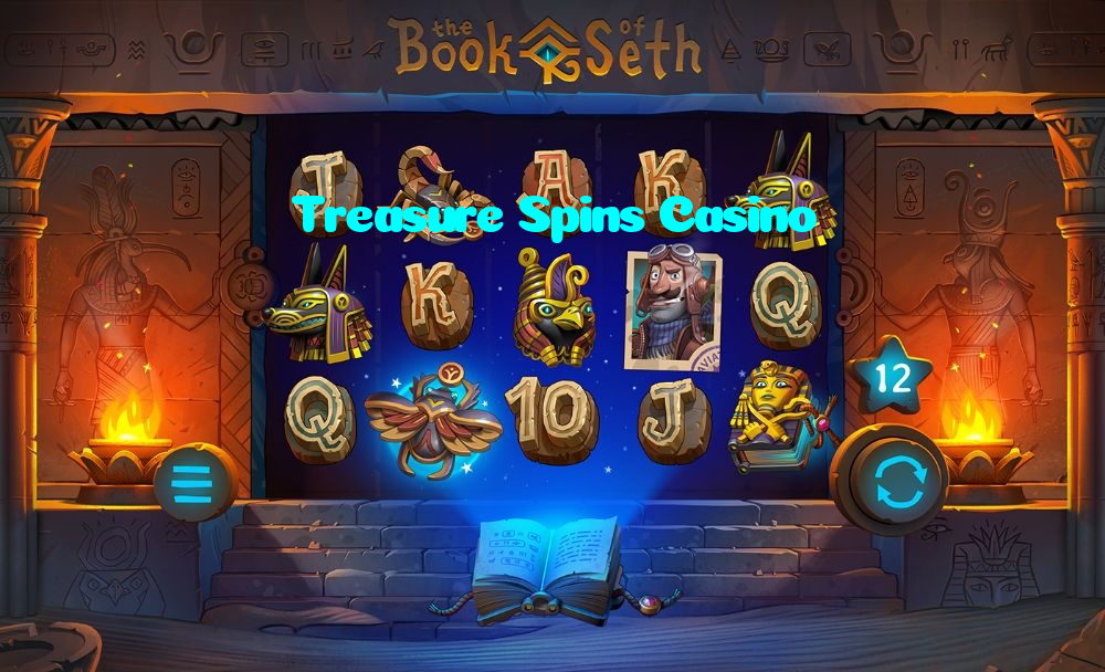 Treasure Spins Casino casino presented on mobile device in Pakistan with slots and live games